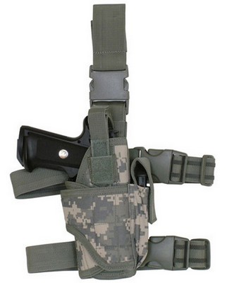 ACU Drop Leg HOLSTER Tactical Army Digital Camo Thigh Pistol Hand Gun Right Hand 