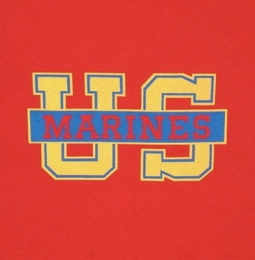 US Marines Shirt Red