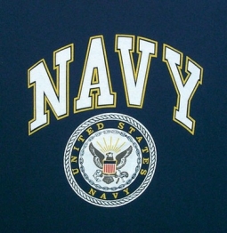 United States Navy Crest Logo T-Shirt