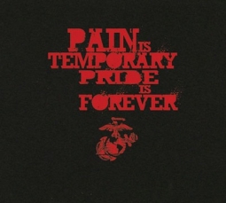 Marines T-Shirts Pain Is Temporary Military Tee
