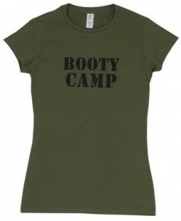 Booty Camp Baby Doll T-Shirt For Women