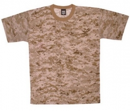 Camo Shirt Desert Digital Camo Tee