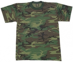 Classic Camo T-Shirt Up To 5XL