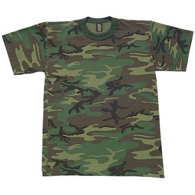 woodland camouflage t shirt