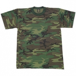 Child's Woodland Camouflage T-Shirt