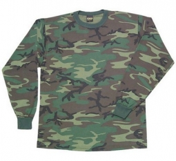 Camouflage Children's Long Sleeve Tee