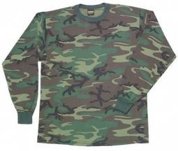 Camouflage Long Sleeve Tees