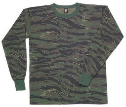 Tiger Stripe Camo Long Sleeve Tee