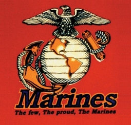 Marines Shirt Red Globe And Anchor Marine T