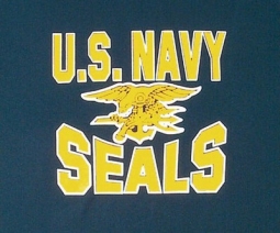 Navy Seals Shirts Navy/Gold US Navy Seals Tee