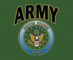 United States Army Crest Logo T-Shirt Olive Drab