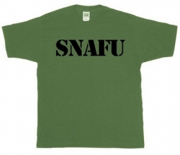 Military T-Shirts Snafu Shirt Olive Drab