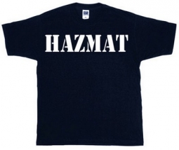 Hazmat Shirts Two Sided Hazmat Tee