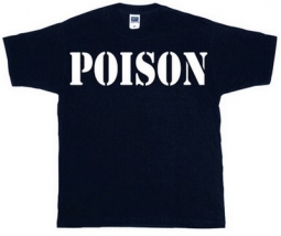Poison Shirt Posion Logo Raid Tee
