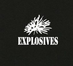 Explosives Logo T-Shirt Black/White Explosives Tee