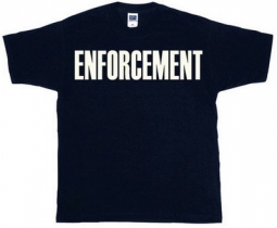 Raid T-Shirt Enforcement Two Sided Tee