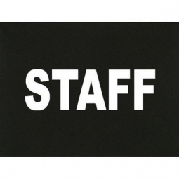Staff Shirts Long Sleeve Black/White Staff Tee