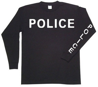 T shirt online raid police