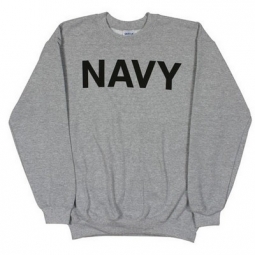 Navy Sweatshirts Grey/Black Sweatshirt For Kids