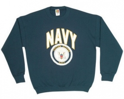 U.S. Navy Sweatshirt Naval Crest Sweatshirt