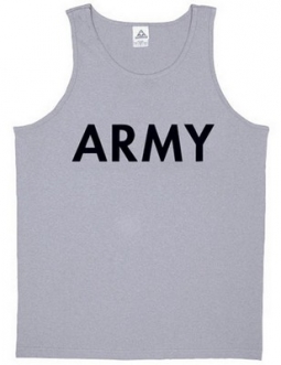 Army Tank Tops Grey Top