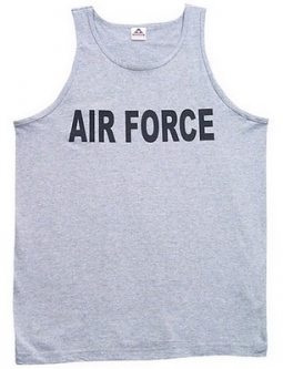 Air Force Logo Tank Top Grey/Black
