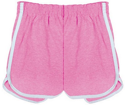 70'S Jogging Shorts Women's Retro Short Pink: Army Navy Shop