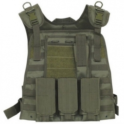 Military Modular Plate Carrier Vest Olive Drab