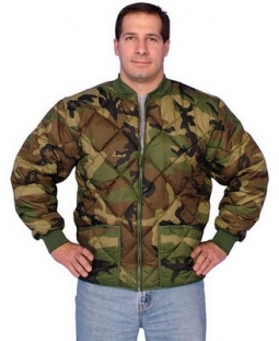 Camouflage Jacket Diamond Quilted Camo Coat