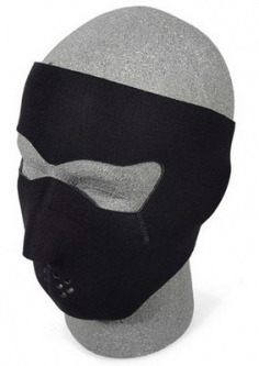 Sport Safety Neoprene Facemask Plain Black