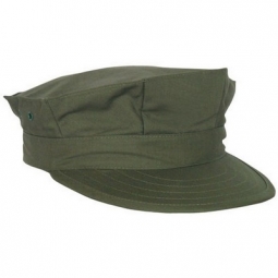 Marine Cap Plain Olive Drab Marine Corps Cap