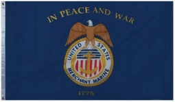 United States Merchant Marines Banner 3X5