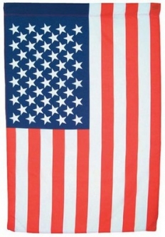 Large American Flag Vertical Banner