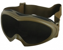 Coyote Tan Shooter's Sahara Safety Goggles