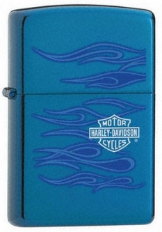 Harley Davidson Zippo&Reg; Lighter Sapphire