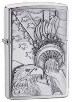 American Patriot Genuine Zippo&Reg; Lighter