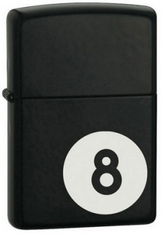 8-Ball Genuine Zippo&Reg; Lighter