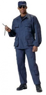 Military Fatigues Pants BDU Navy Pants Rip-Stop