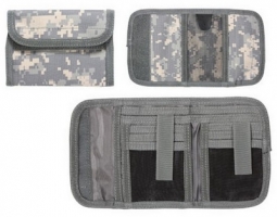 Deluxe Army Digital Camo Trifold Id Wallet