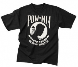 US Military Pow/Mia Graphic Shirts - "You Are Not Forgotten in. 2XL