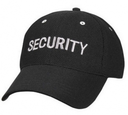 Security Caps Low Profile Secuirty Logo Hat