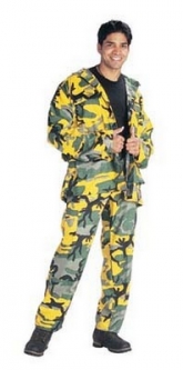 Military Fatigues (BDU's) Stinger Yellow Camo Pants