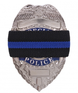 Thin Blue Line Mourning Band