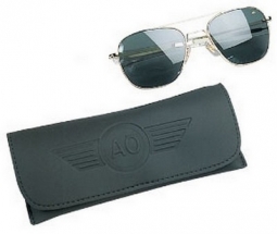 Military Pilot's Sunglasses 58Mm Polarized Gold