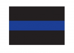 Thin Blue Line Decal