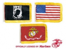 American And Military Antenna Flags