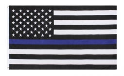 Thin Blue Line USA Flag - 3' x 5'