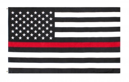 Thin Red Line USA Flag