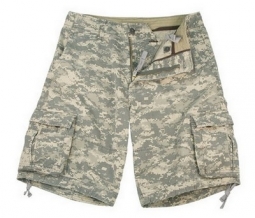 Army Digital Camo Vintage Infantry Shorts 2XL
