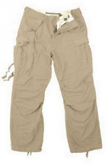 Vintage Military Pants M65 Field Pant Khaki